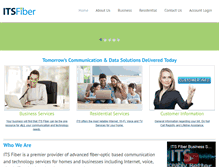 Tablet Screenshot of itsfiber.com